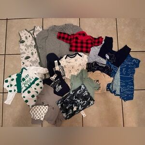 Assorted Baby Clothing & sleepies Bundle